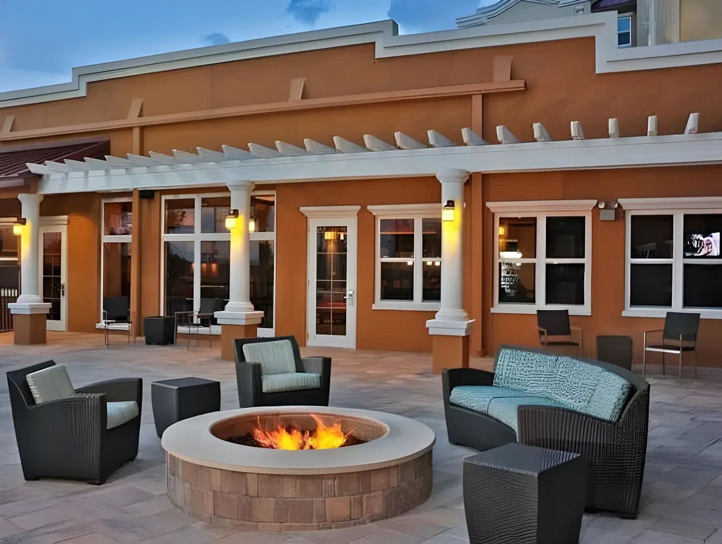 Residence Inn by Marriott Springfield Chicopee Terrasse