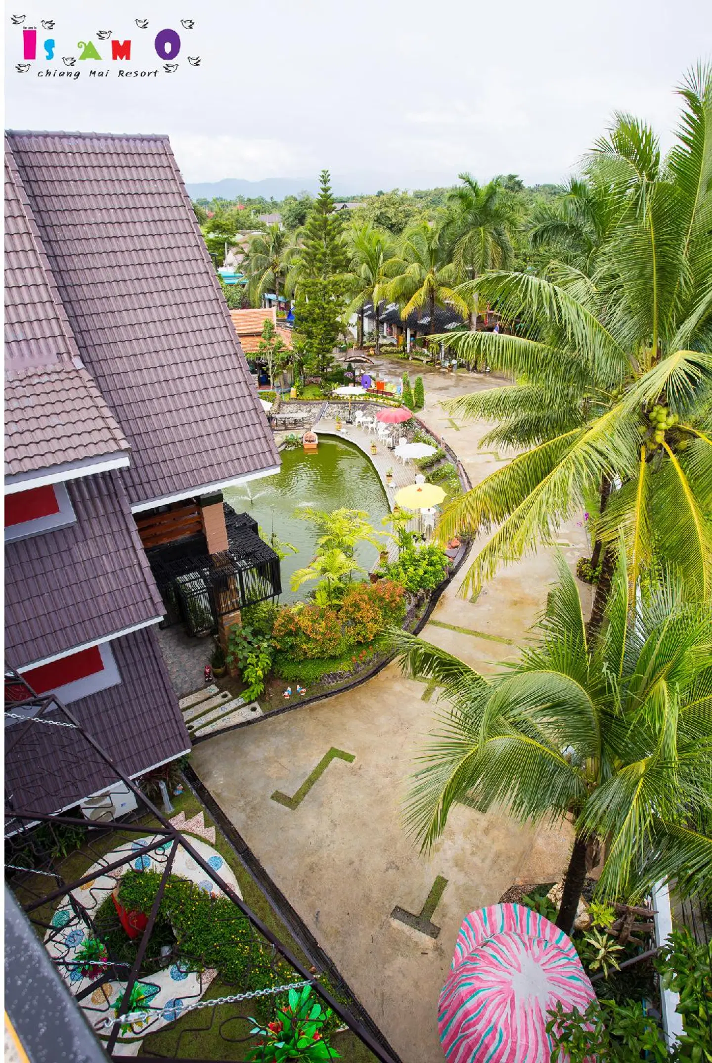 Is Am O Chiangmai Resort Garten