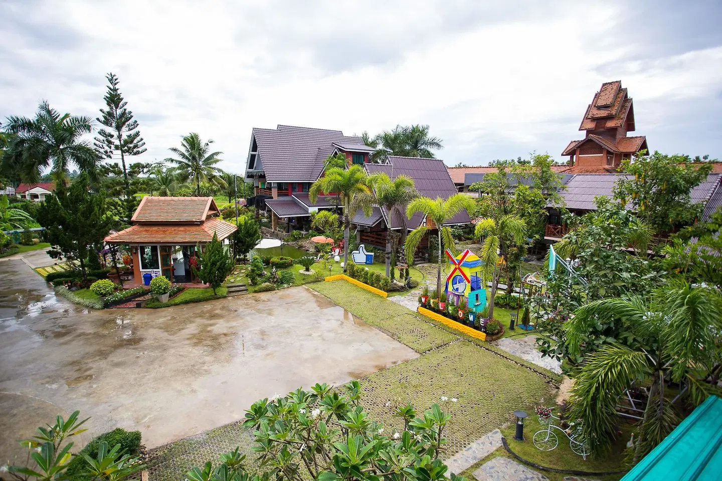 Is Am O Chiangmai Resort Garten