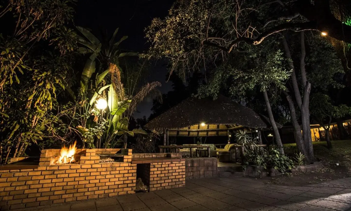 Sunbird Lodge Terrasse