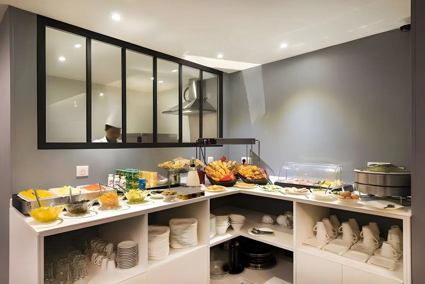 Hôtel 66 Badezimmer