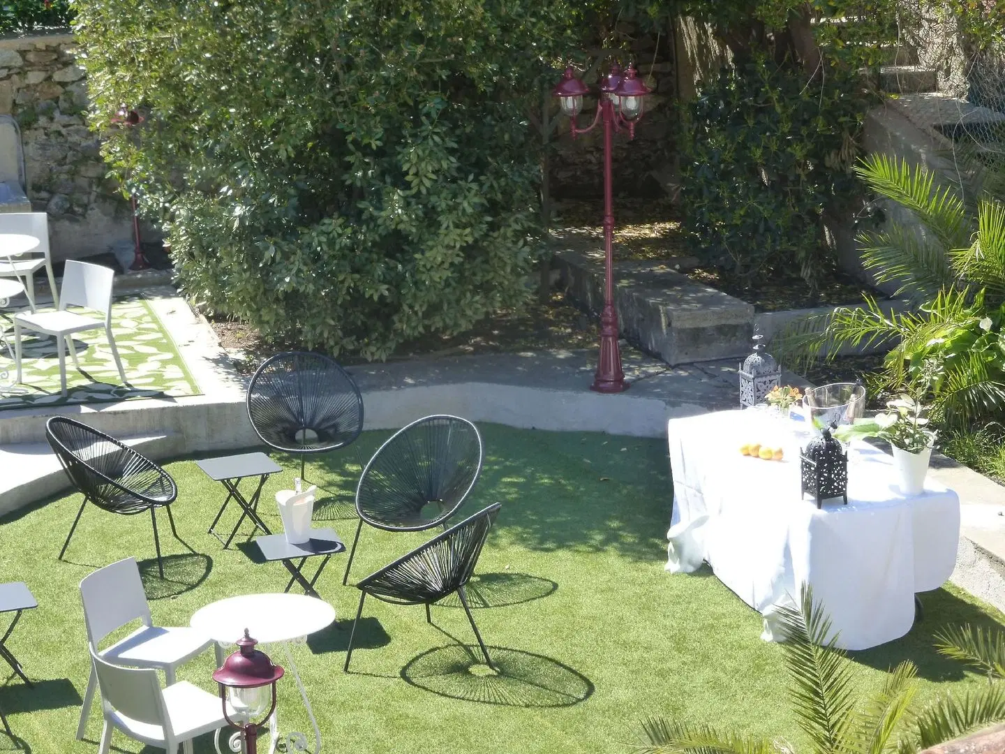 Hotel le Castellamar Garten