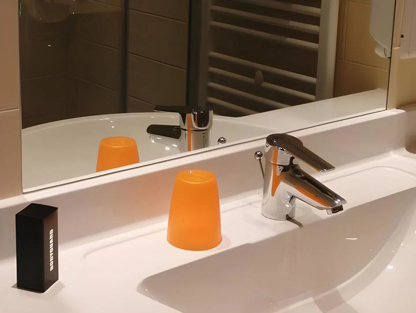 Angerer Turmhotel - Gasthof zum Hirschen Badezimmer