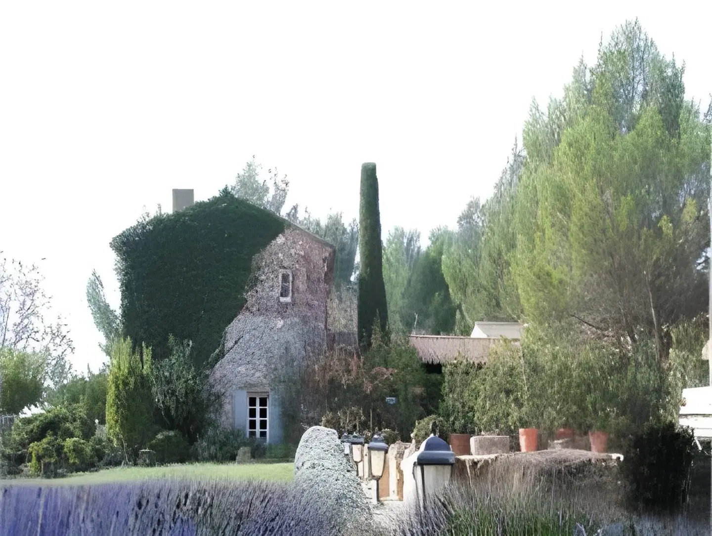 Mas De Fauchon Chateaux LANDSCAPE