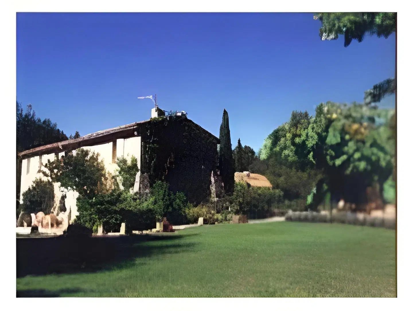 Mas De Fauchon Chateaux Garten