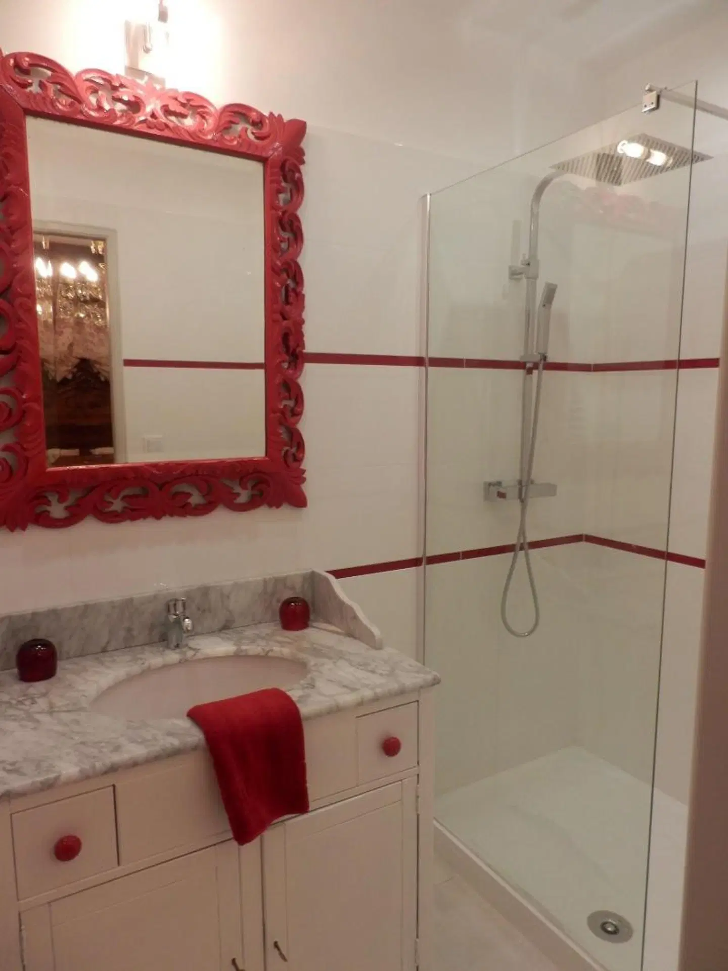 Mas les Vieux Chenes Badezimmer