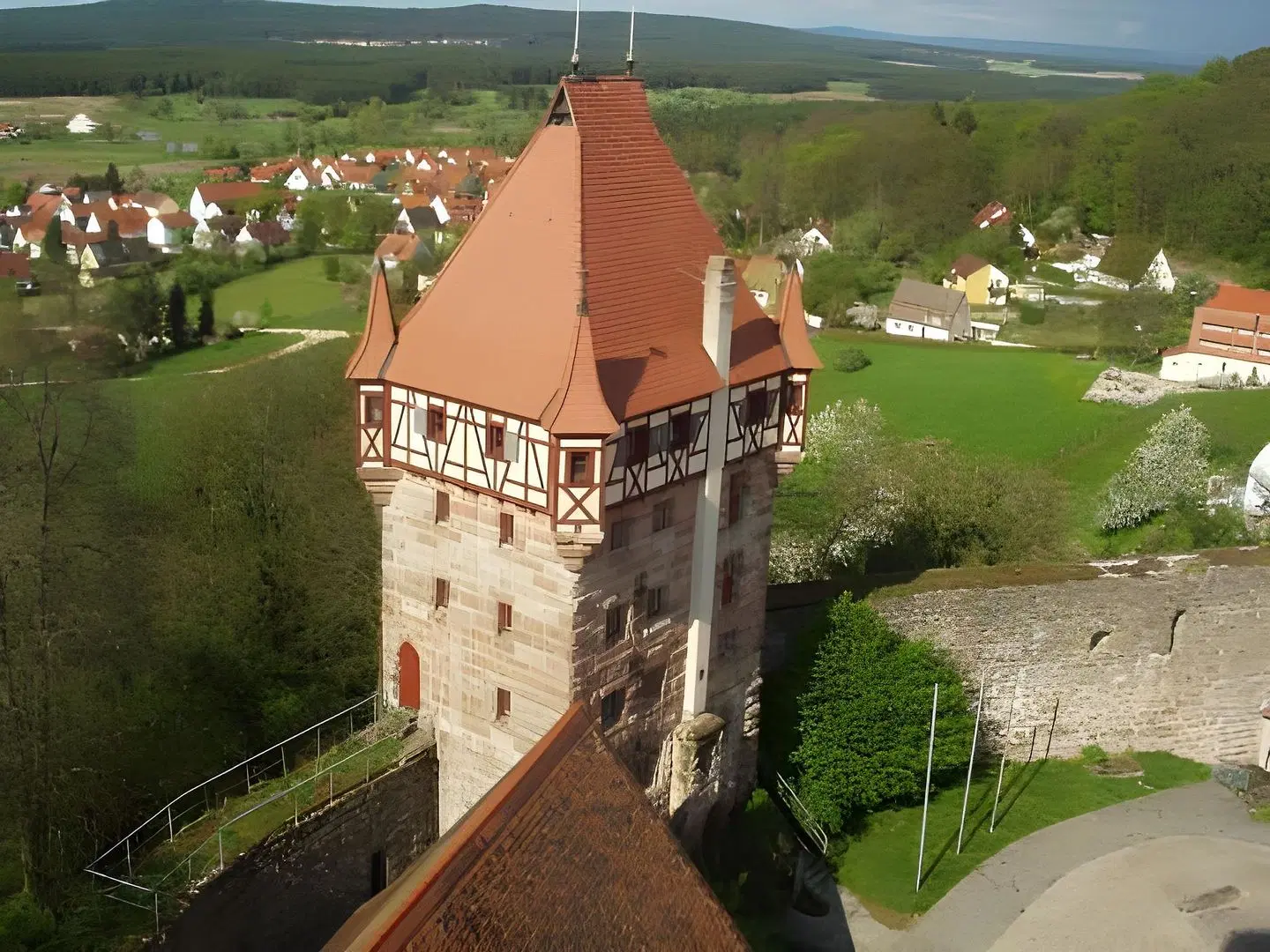 Burg Abenberg LANDSCAPE
