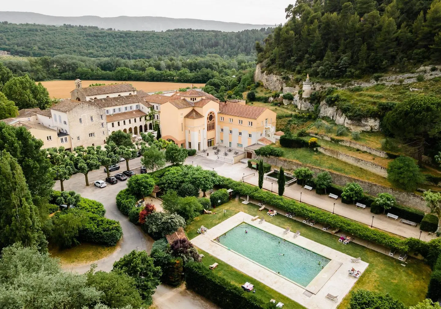 Hôtellerie Notre Dame de Lumières EXTERIOR