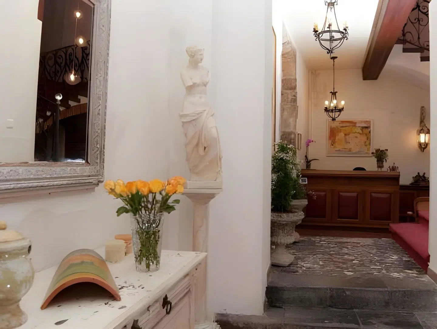 Hôtel De La Loge Badezimmer