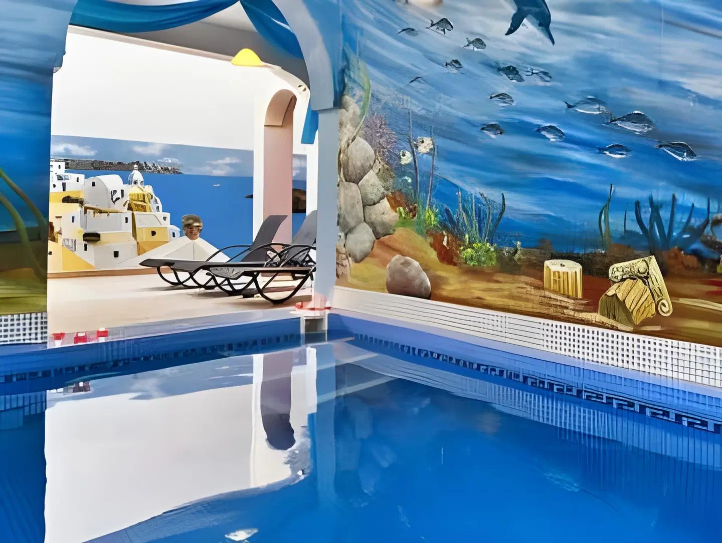 Pension Petros Hallenbad