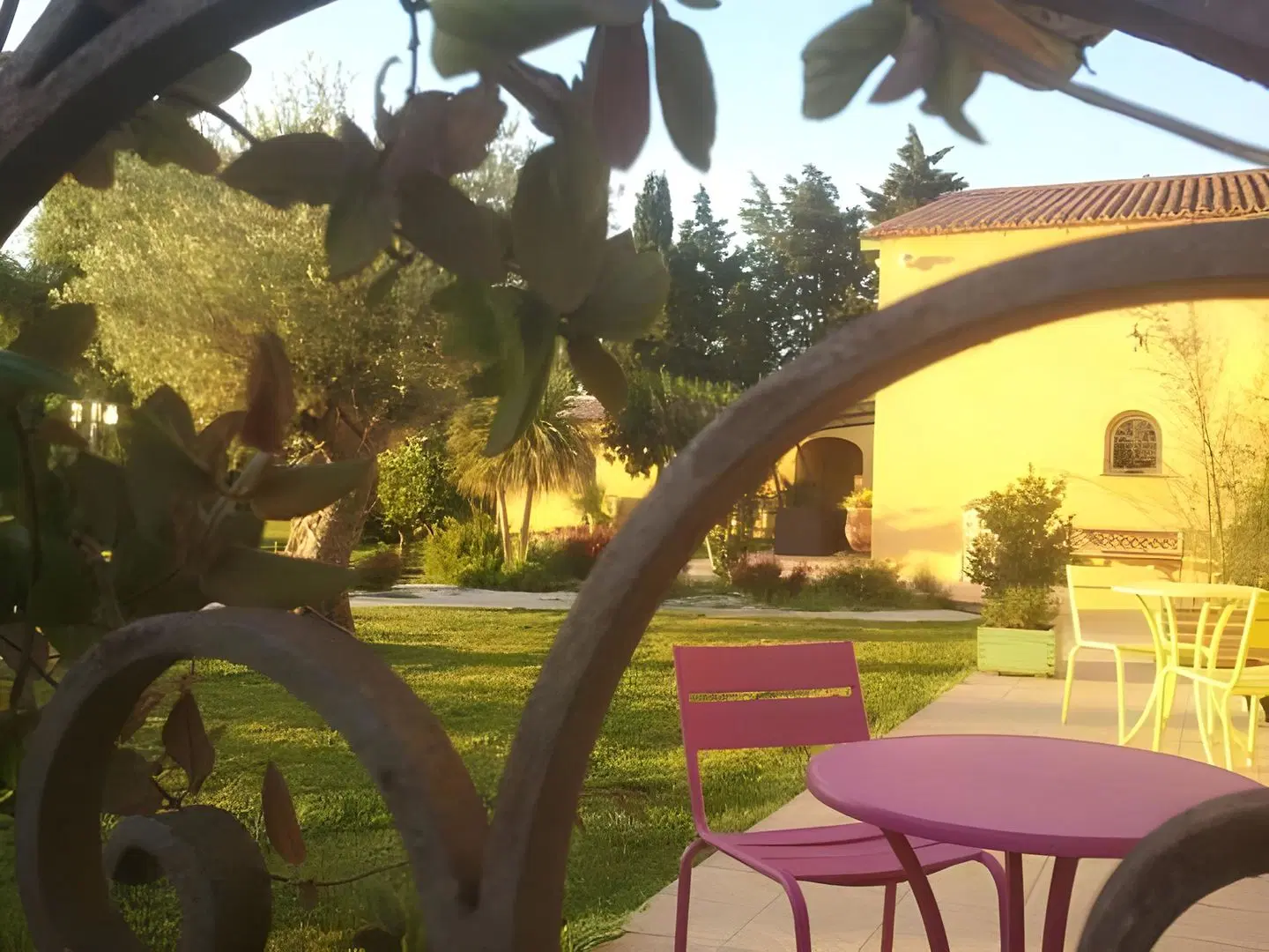 Le Mas Del Cavalier Garten