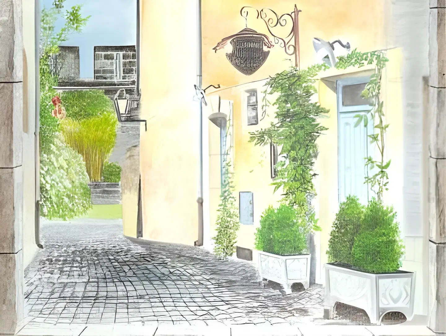 Auberge des Lices EXTERIOR