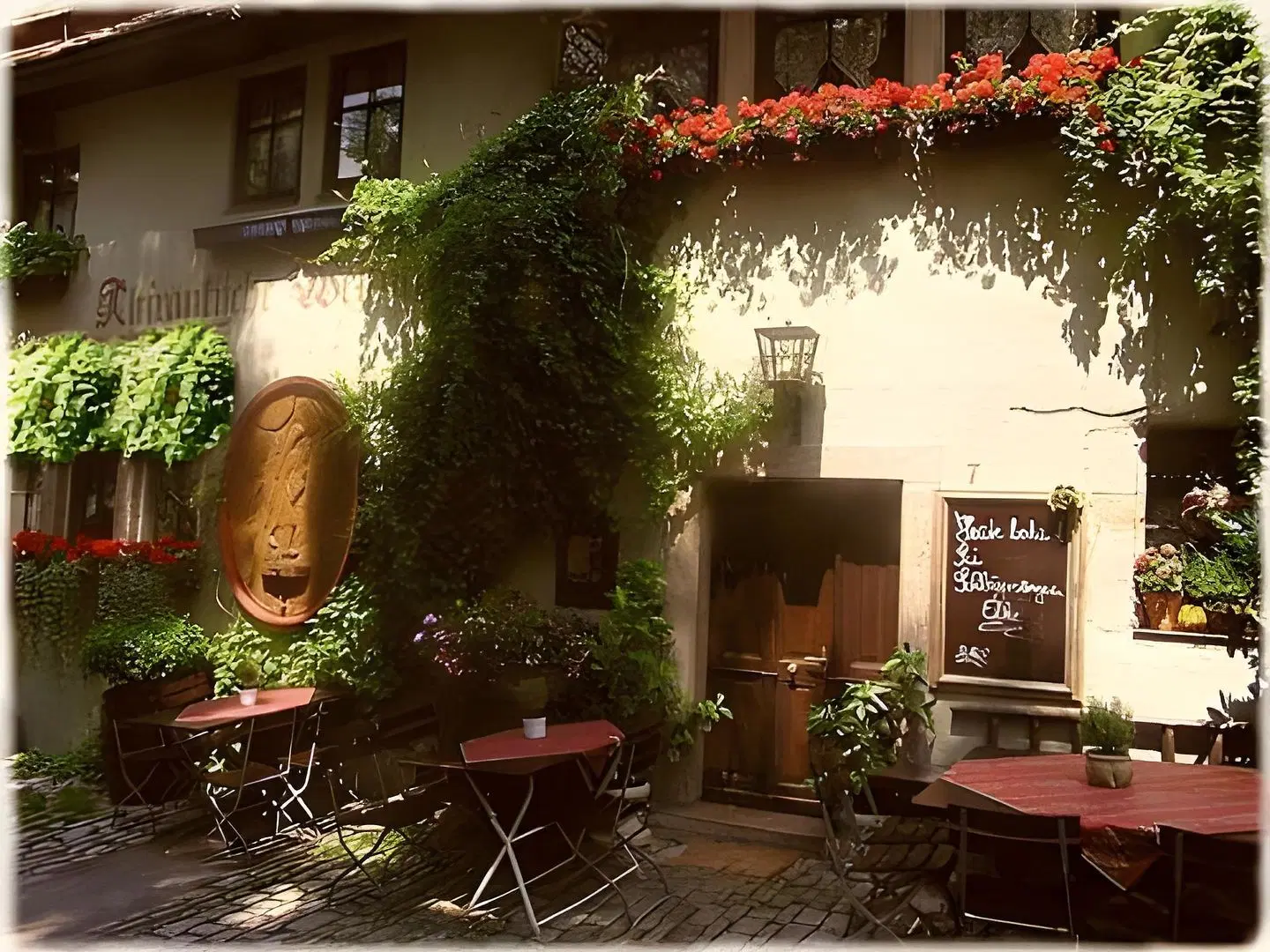 Altfränkische Weinstube Terrasse