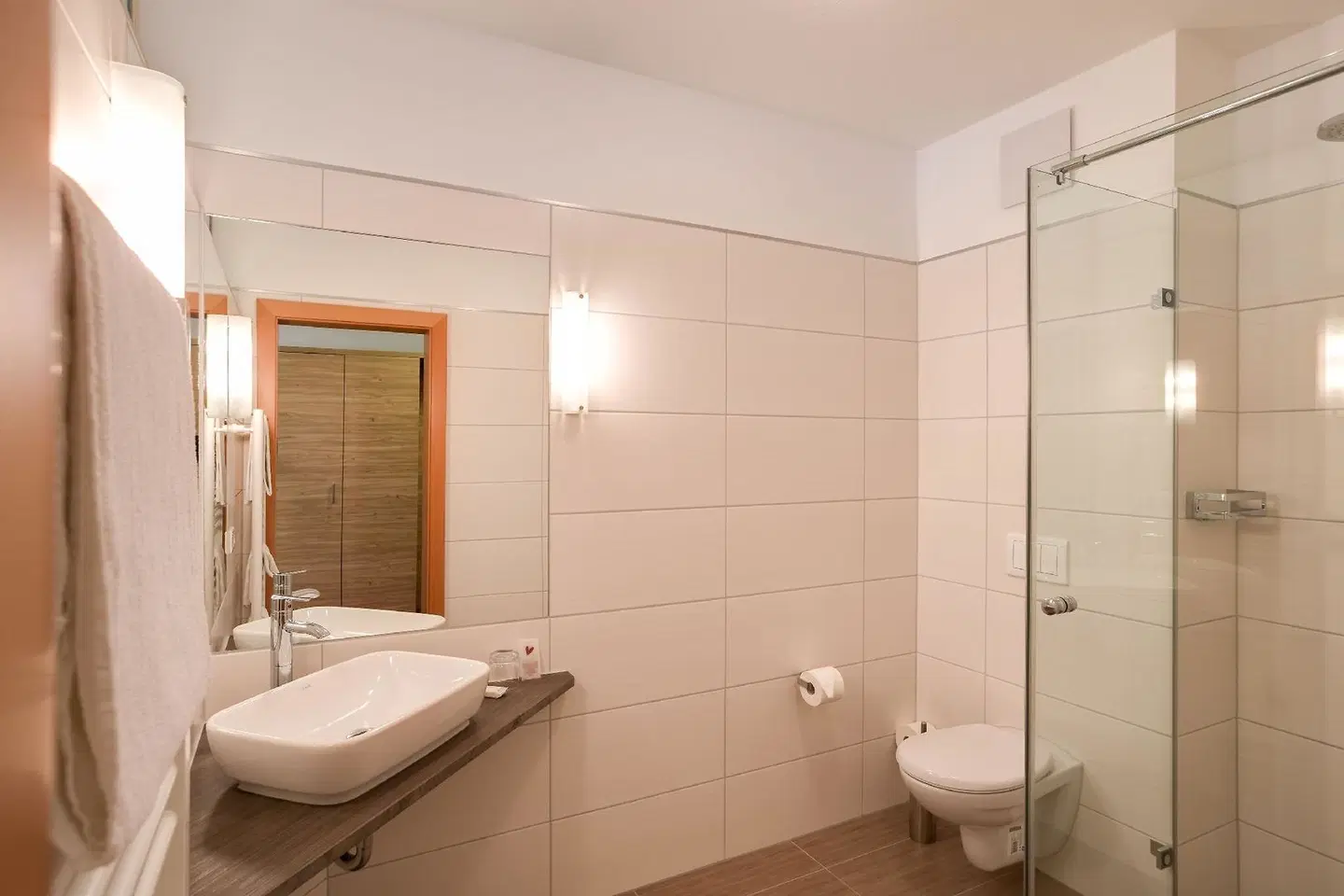 Landhotel Edelfinger Hof Badezimmer