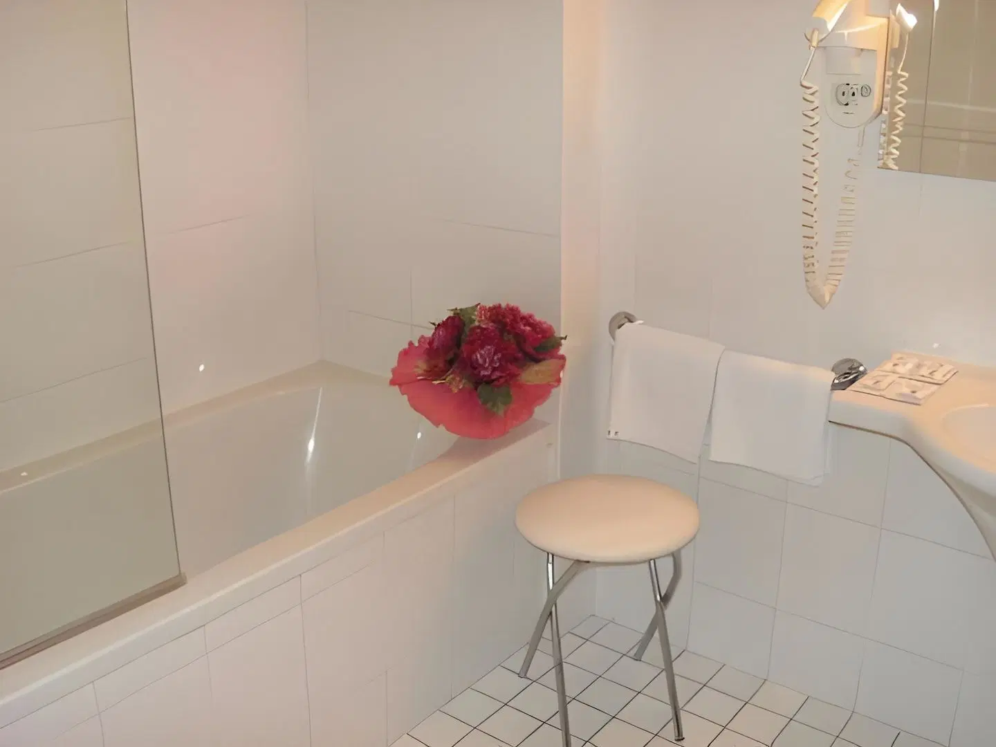 Hotel Lokomotive Badezimmer