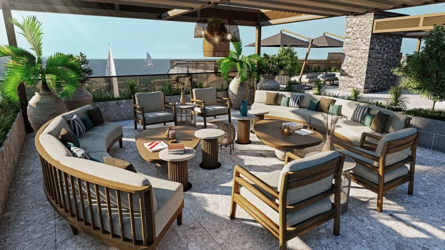 Mövenpick Hotel & Residences Teuta Kotor Bay Terrasse