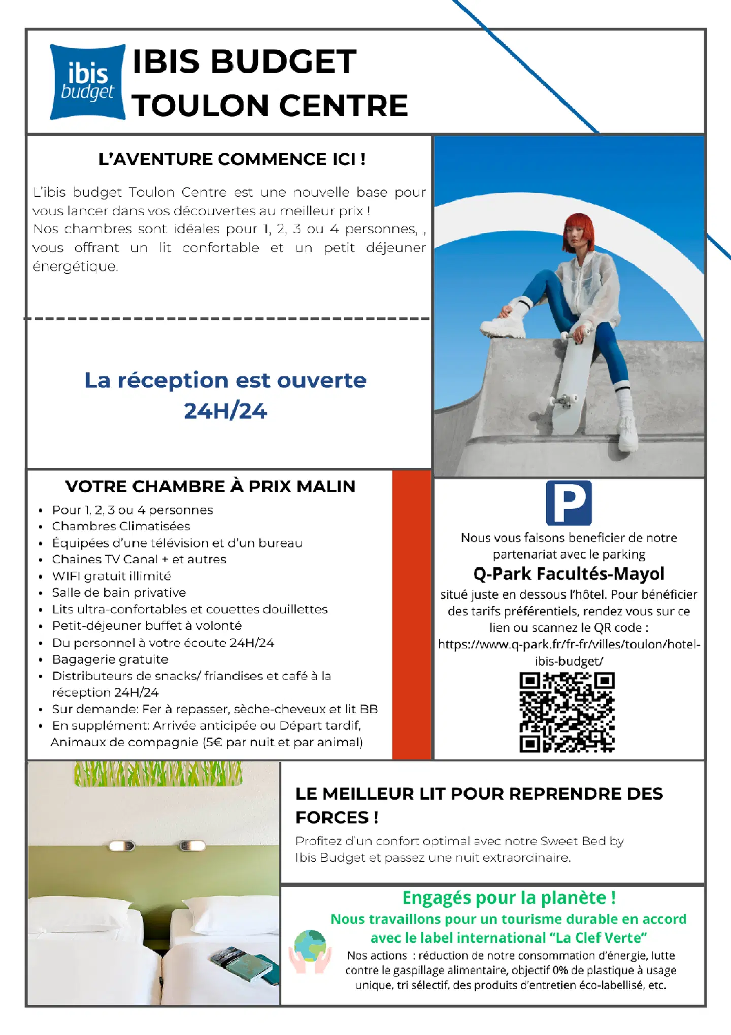ibis budget Toulon Centre Landkarte