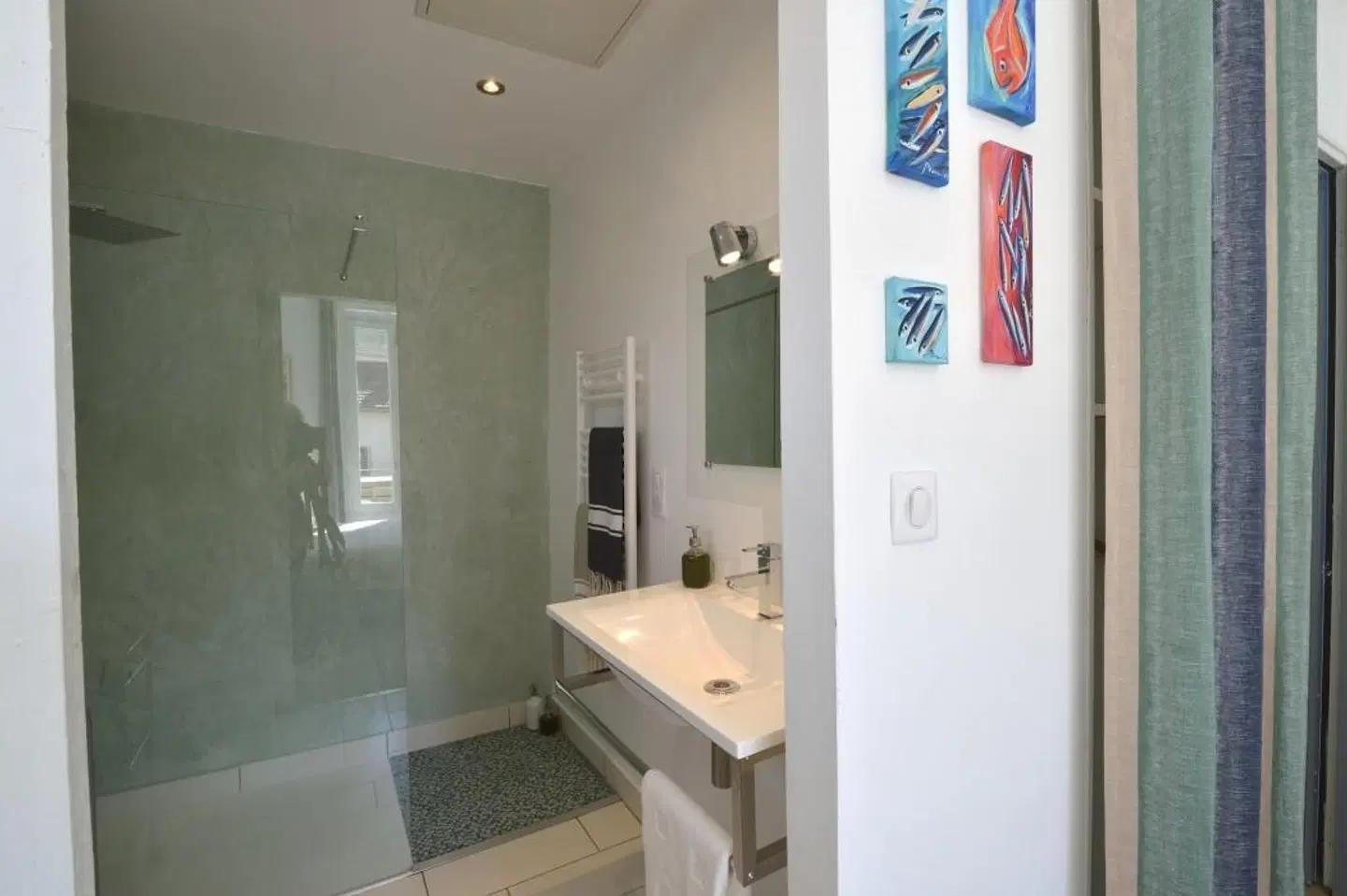 B&B Villa Du Roc Fleuri Badezimmer