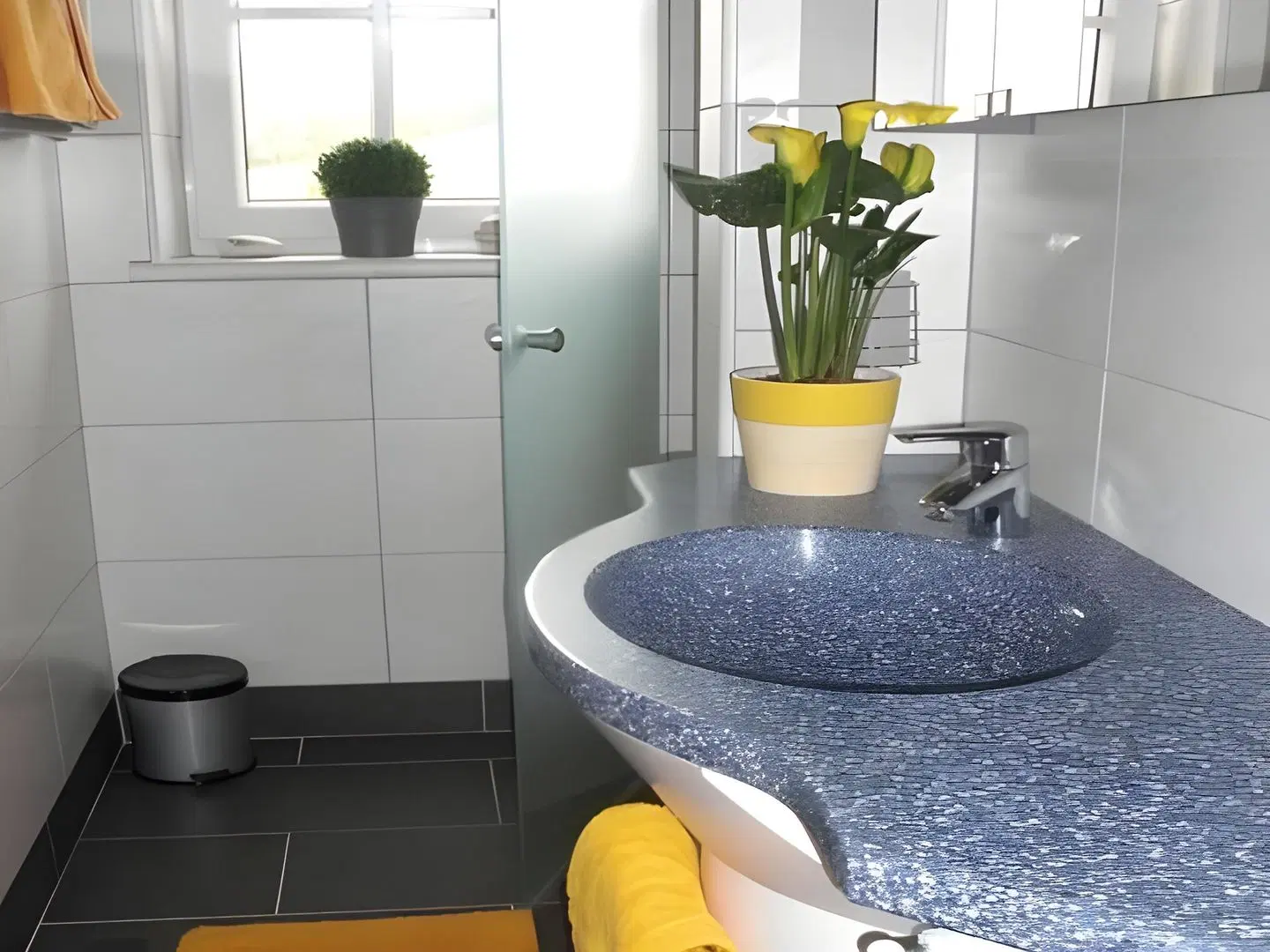 Winter Badezimmer