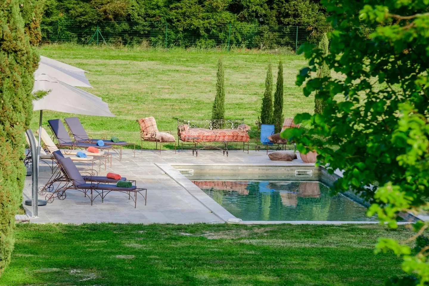 Bastide de Bellegarde Garten