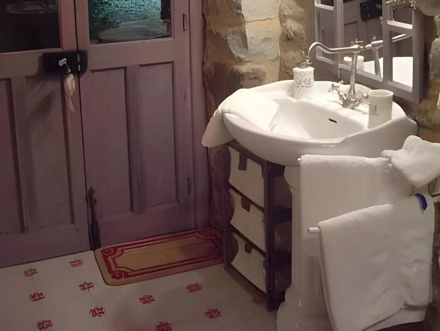 Mas de la Filoselle Badezimmer