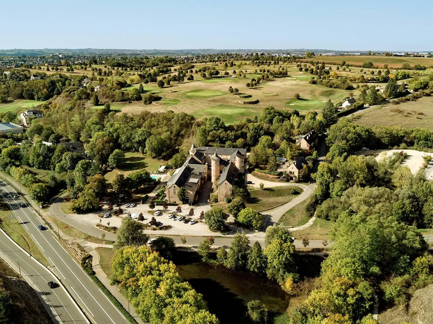Château de Fontanges LANDSCAPE