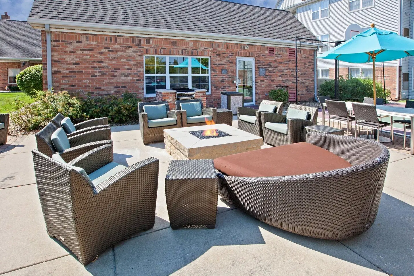 Residence Inn Merrillville Terrasse