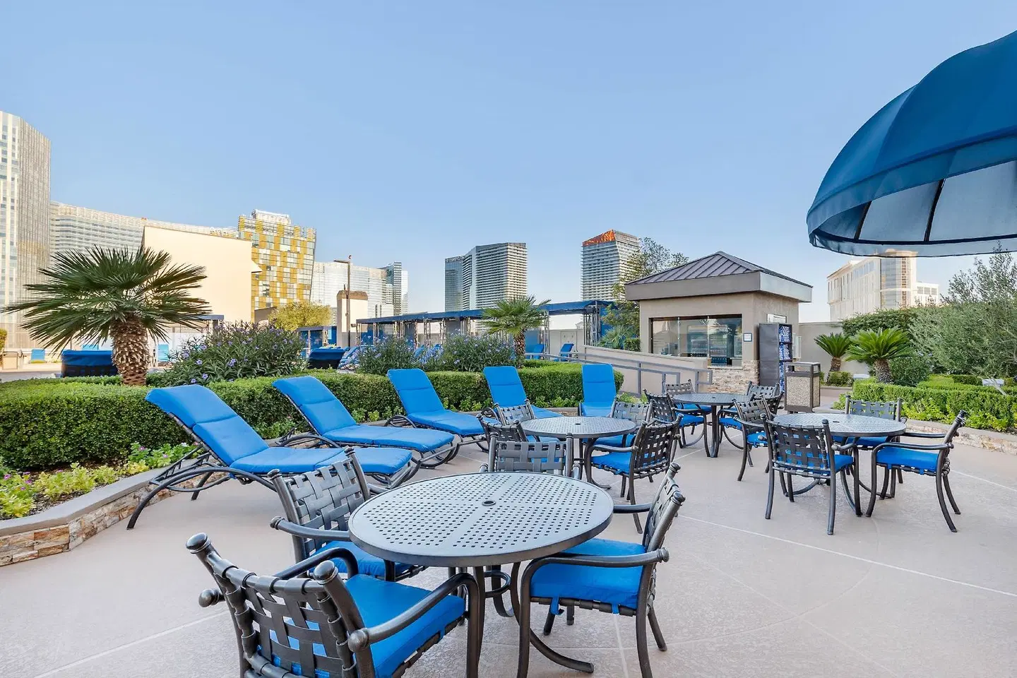 Hilton Vacation Club Polo Towers Las Vegas Terrasse