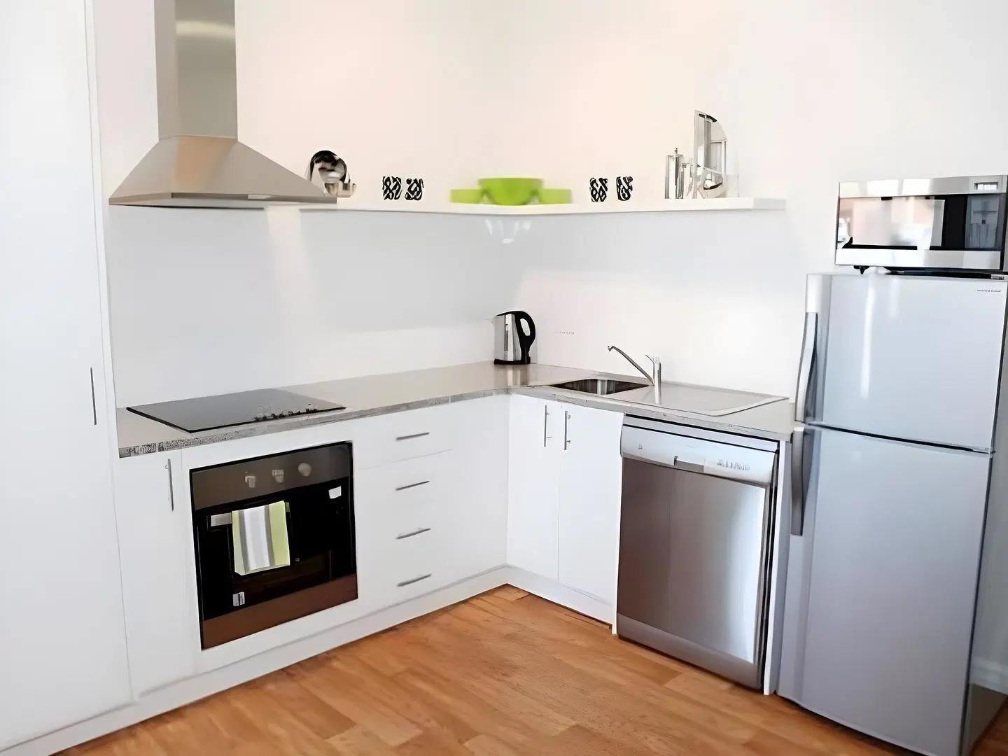 Albany Central Apartments Badezimmer