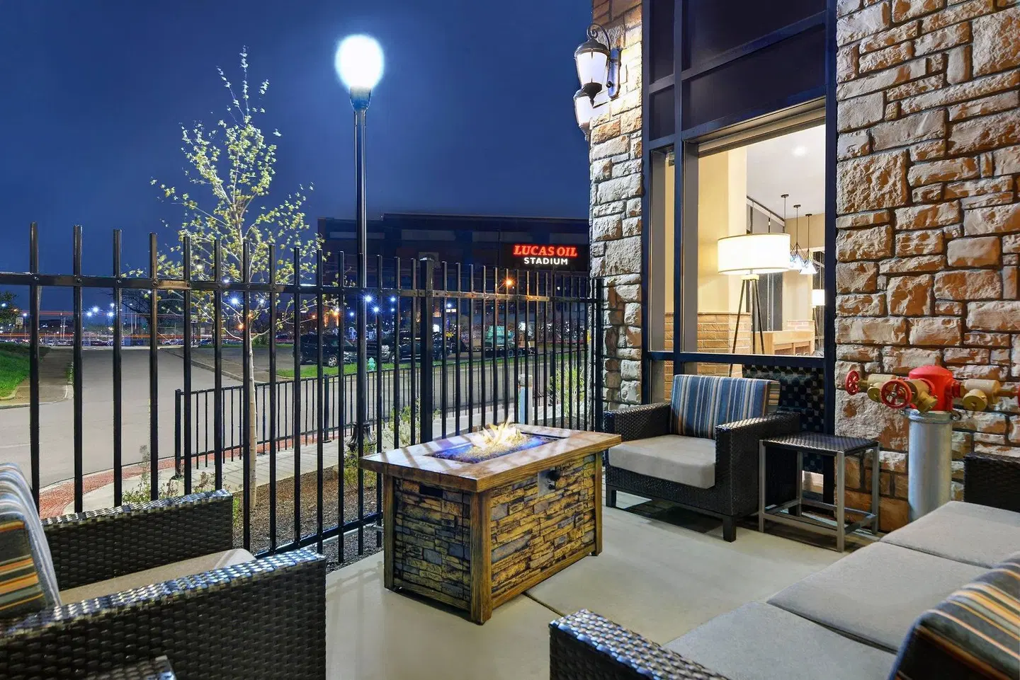 TownePlace Suites by Marriott Indianapolis Downtown Terrasse