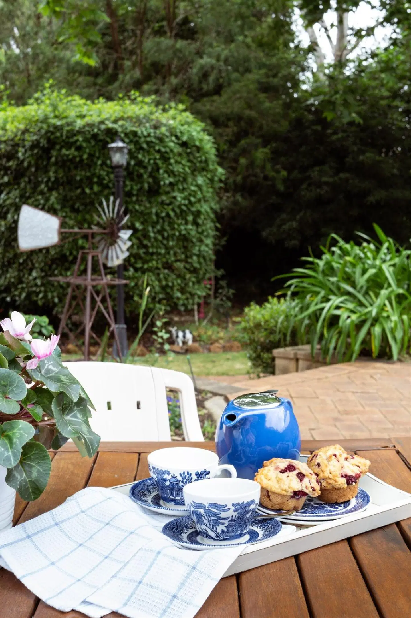 The Noble Grape Guesthouse Terrasse