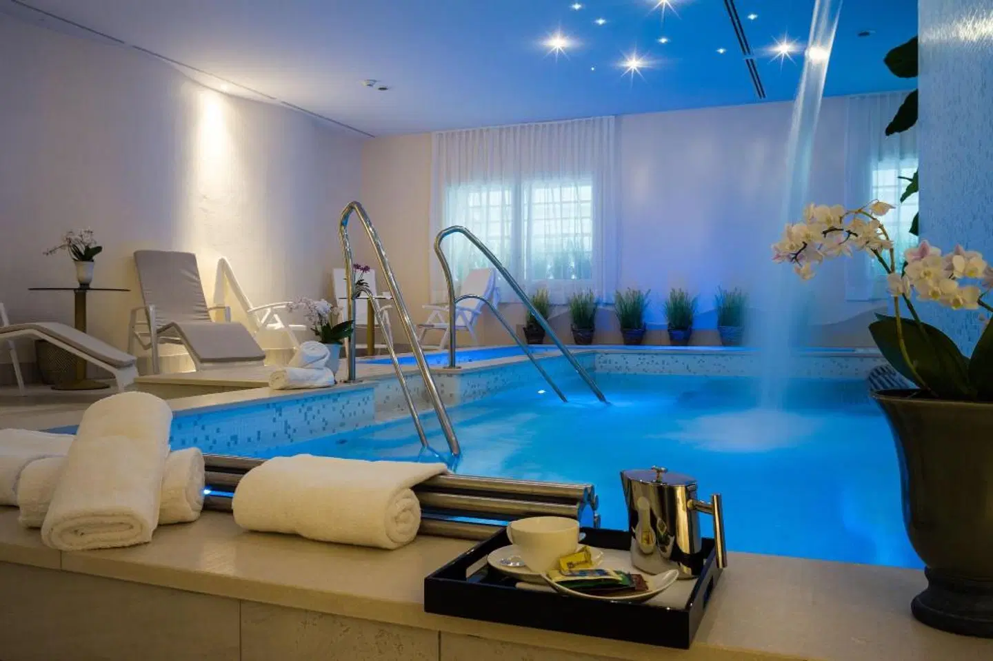 Turin Palace Hotel Hallenbad