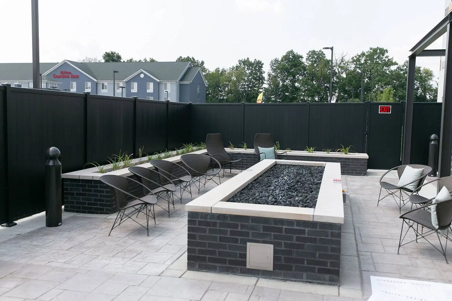 Courtyard by Marriott Elkhart Terrasse