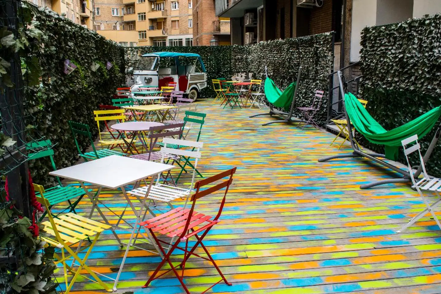 Hostel TrustEver Terrasse
