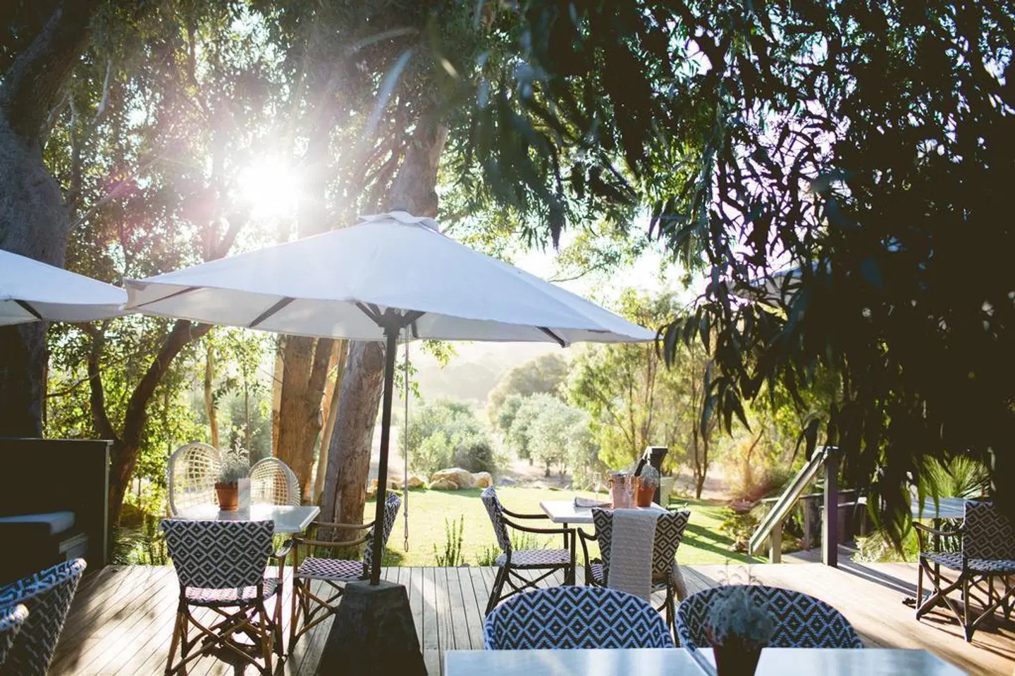 Empire Spa Retreat Terrasse