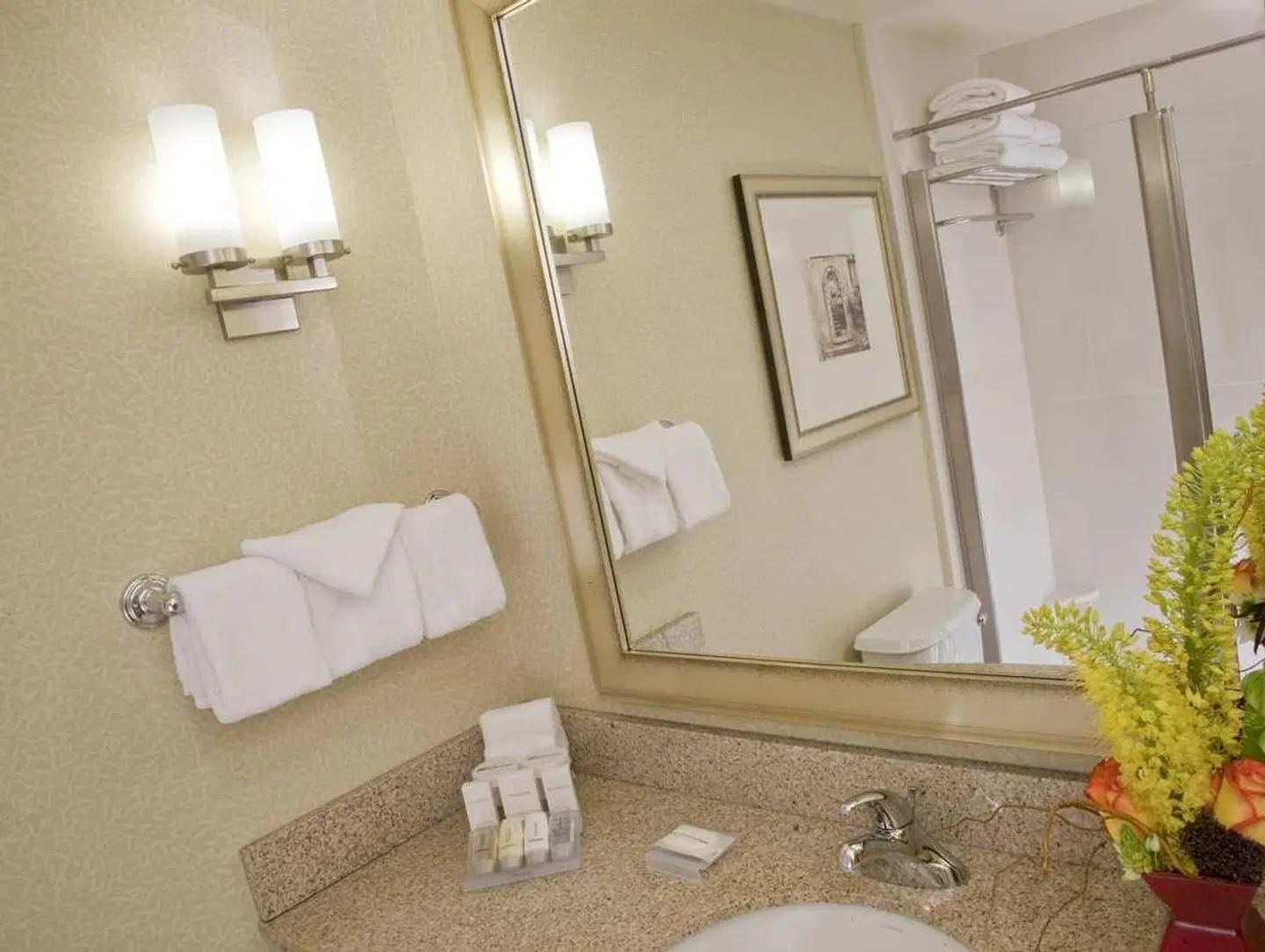Hilton Garden Inn Minneapolis Downtown Badezimmer
