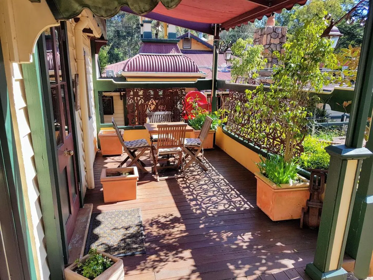 Bridgefield Guest House Terrasse
