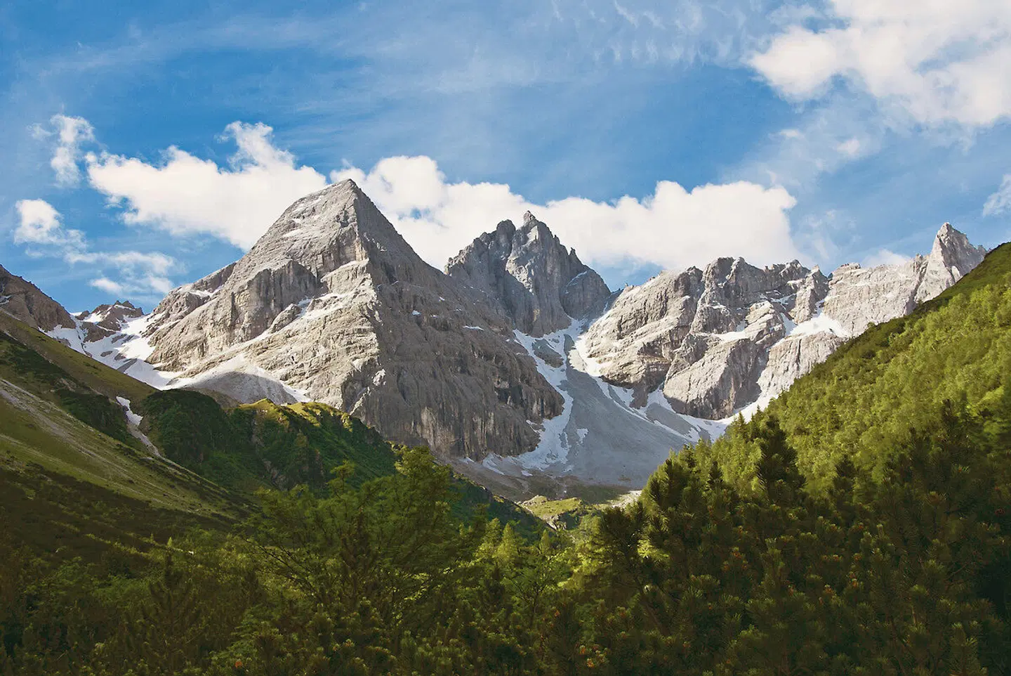 Alpenüberquerung von Garmisch nach Sterzing LANDSCAPE