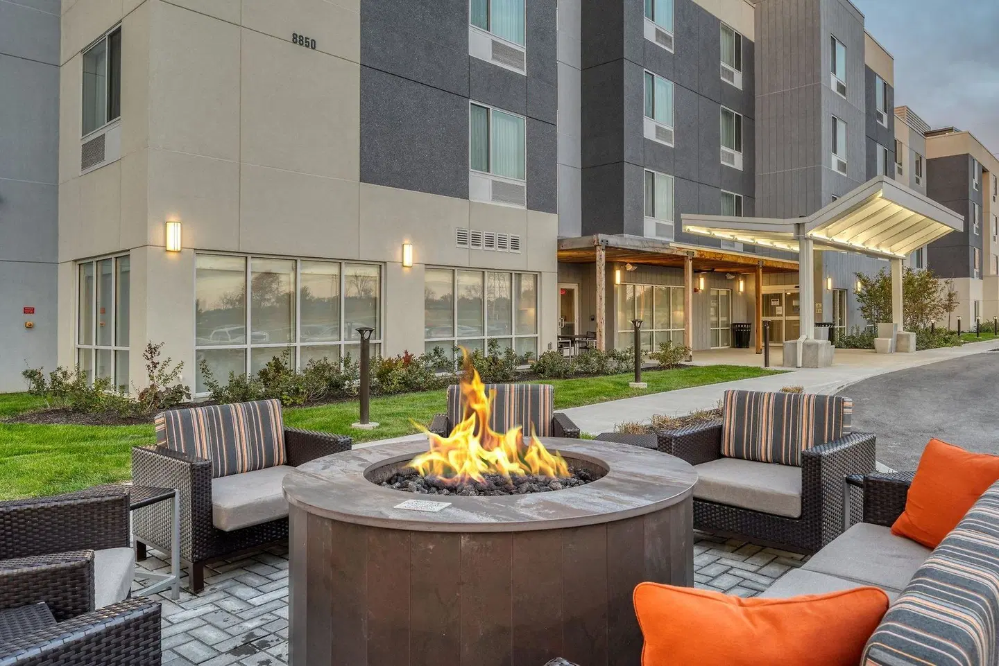 TownePlace Suites by Marriott Indianapolis Airport Terrasse