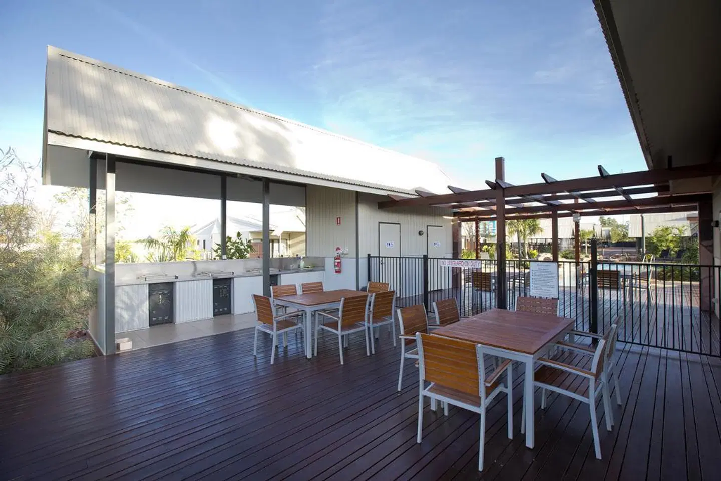 Freshwater East Kimberley Apartments Terrasse