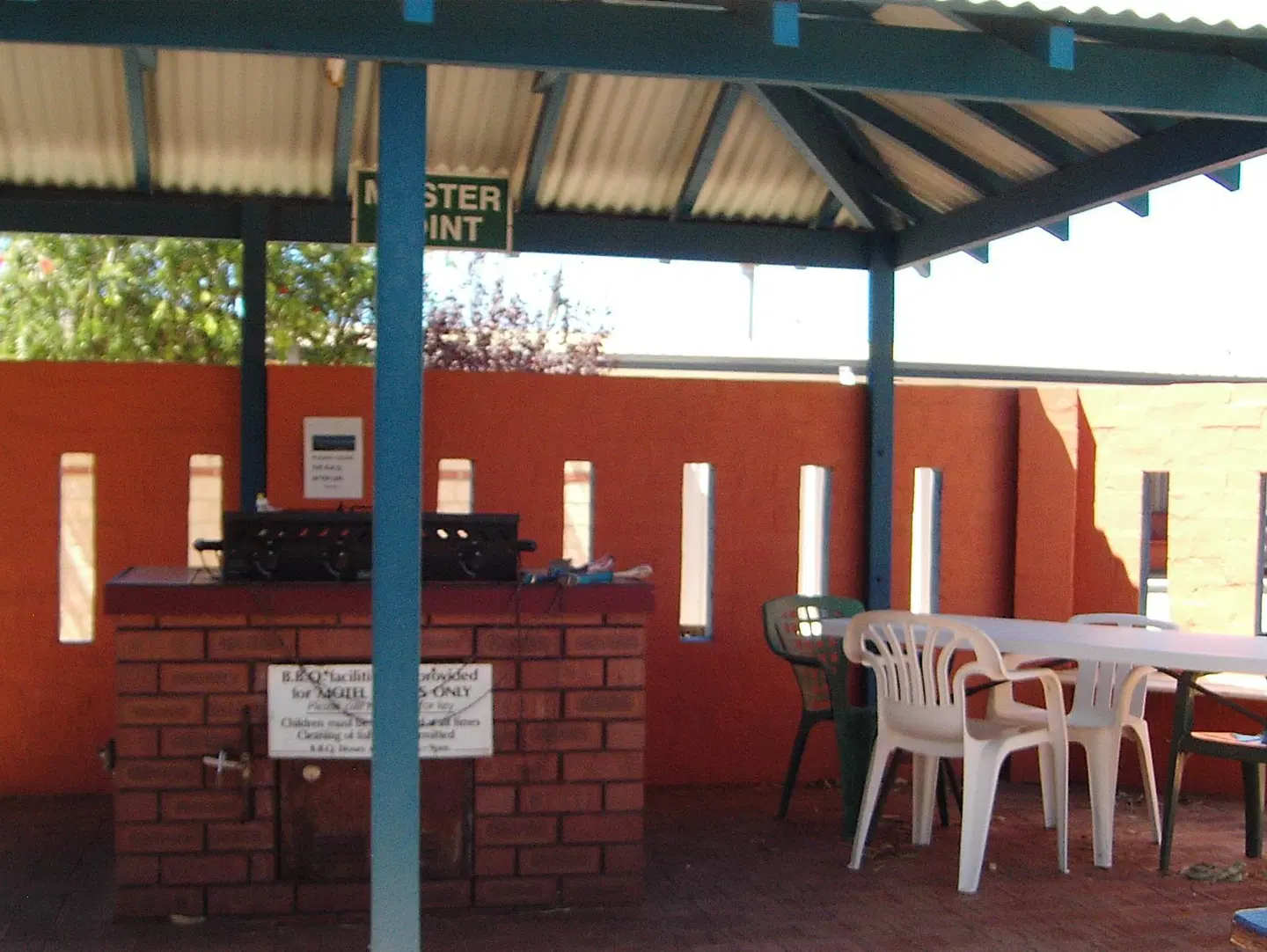 Bayview Motel Terrasse