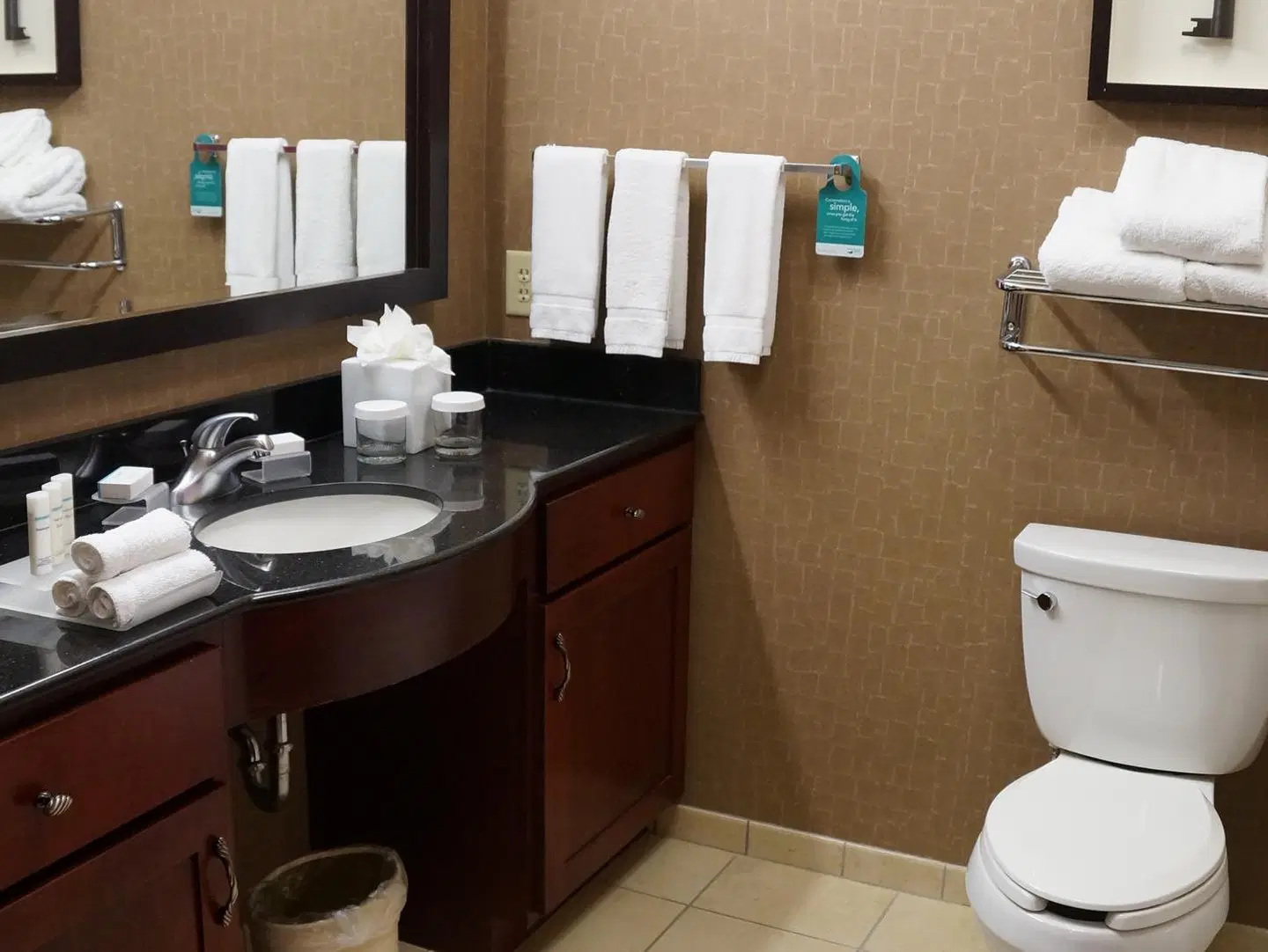 Homewood Suites by Hilton Indianapolis-Downtown Badezimmer