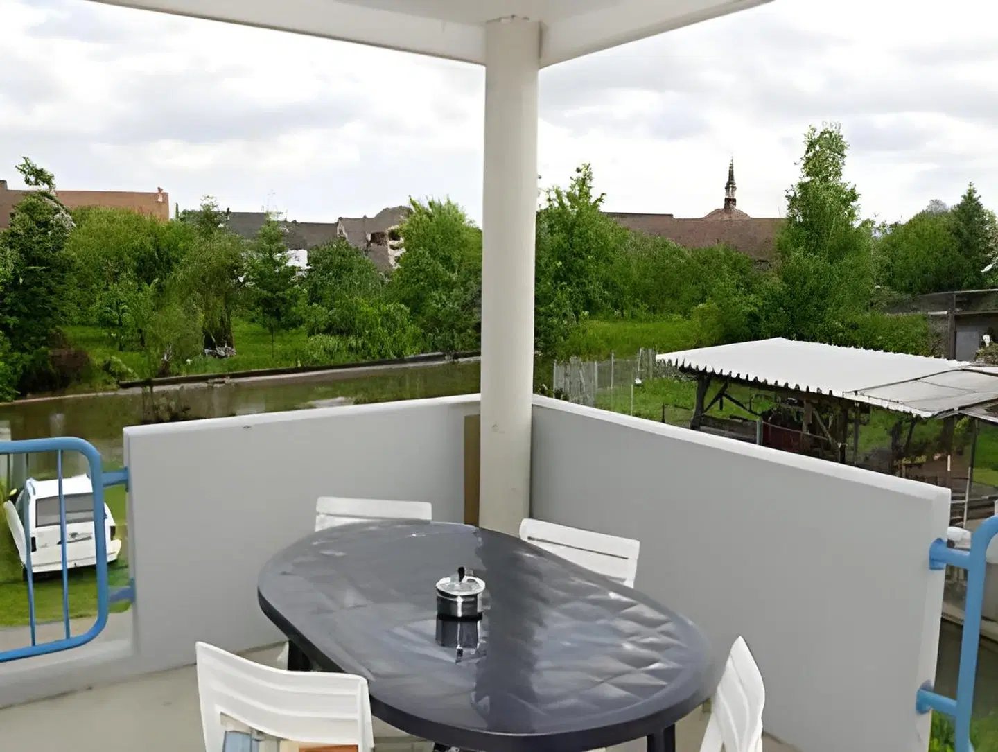 Beim Europa-Park Rust Terrasse