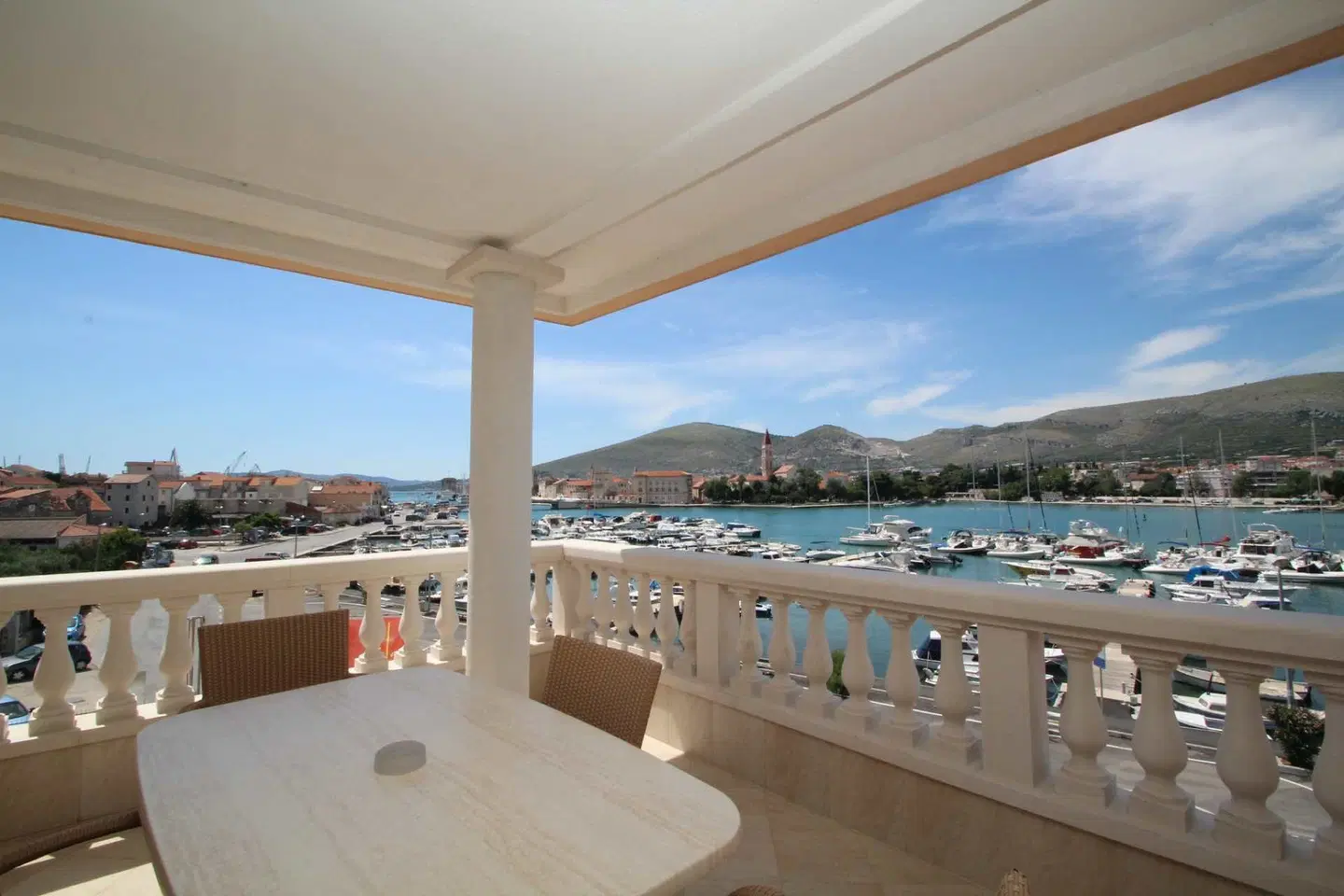 Hotel Trogir Palace Terrasse