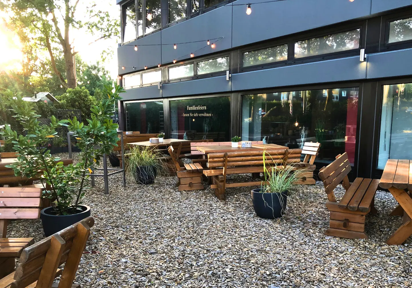 Brenner Hotel Bielefeld Terrasse