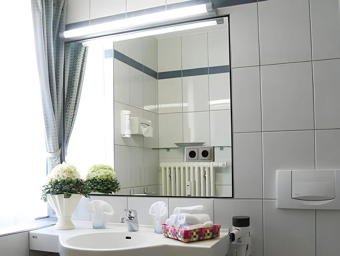 Cityhotel Metropol Badezimmer
