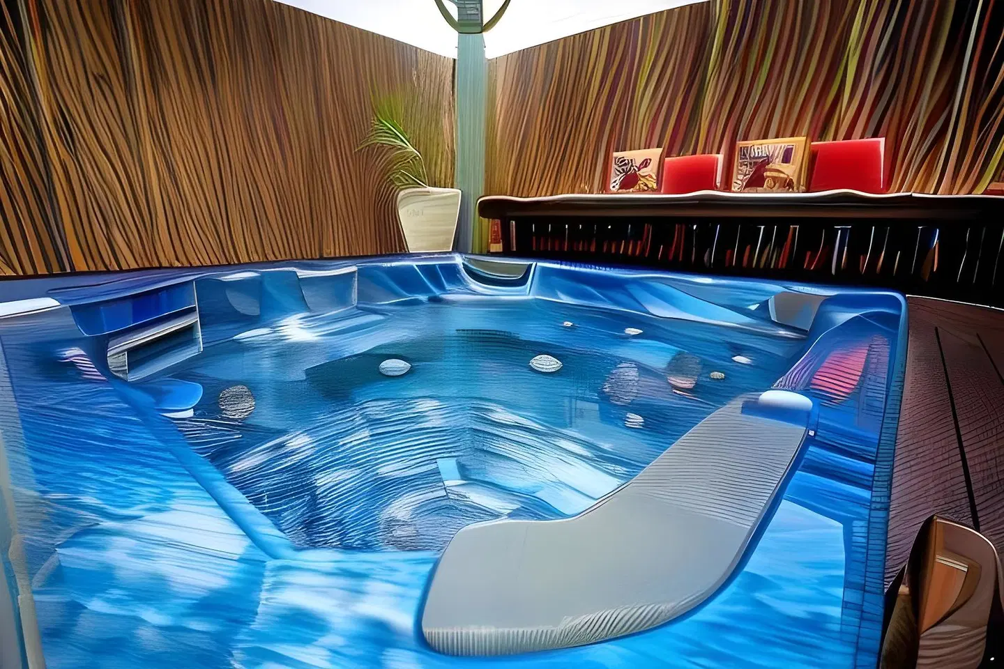 Mission Reef Resort Hallenbad