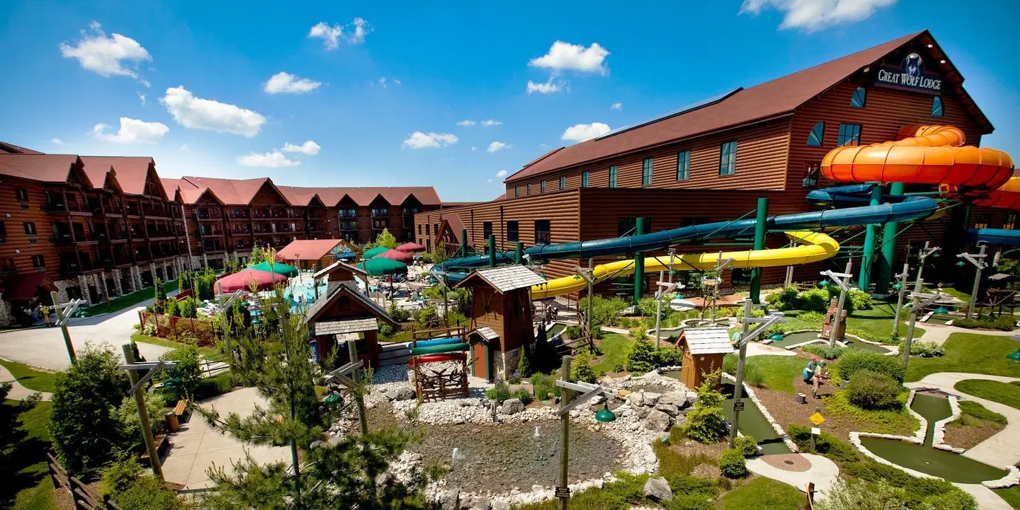 Great Wolf Lodge Terrasse