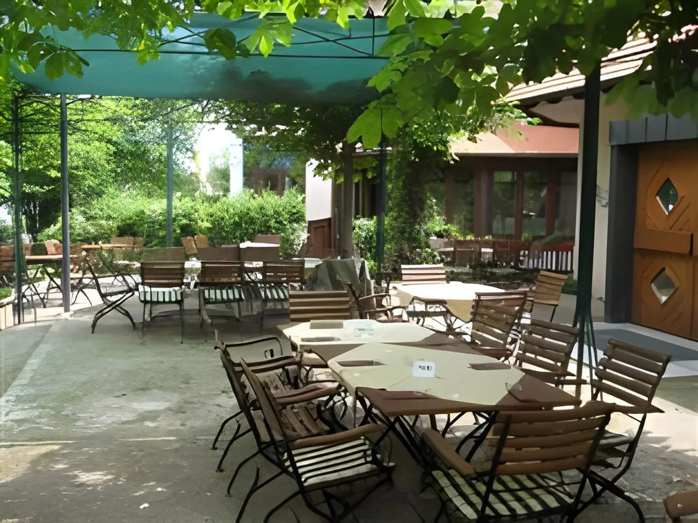Parkhotel Ilshofen Terrasse