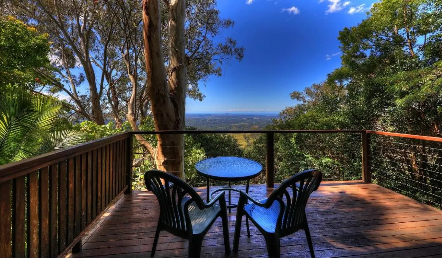 Treetops Seaview Montville Terrasse